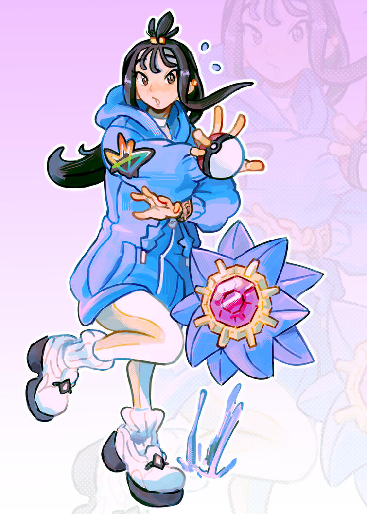 Lida Painting w/ Starmie