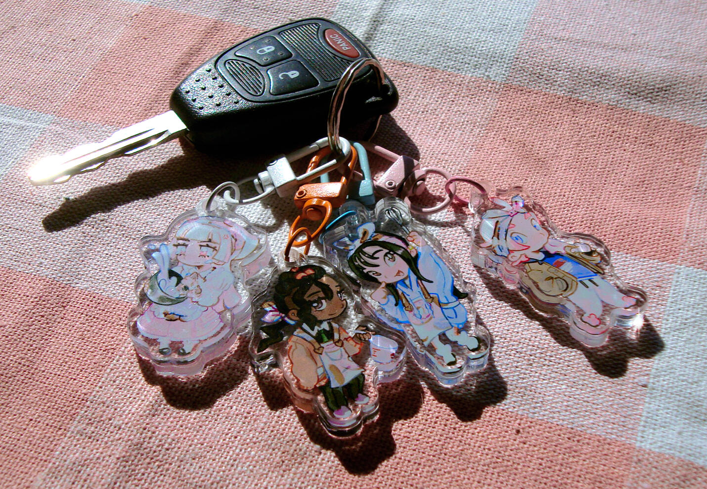 PLZA: Team MZ Charm set