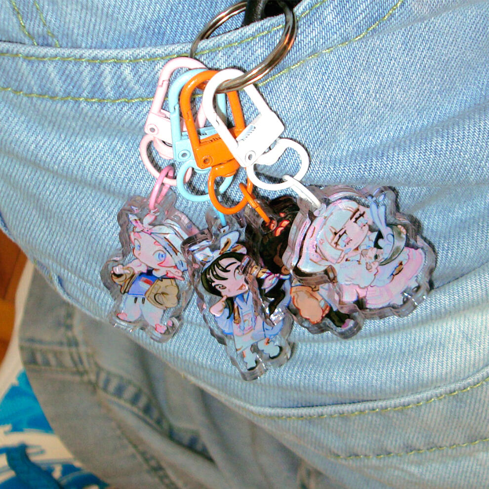 PLZA: Team MZ Charm set
