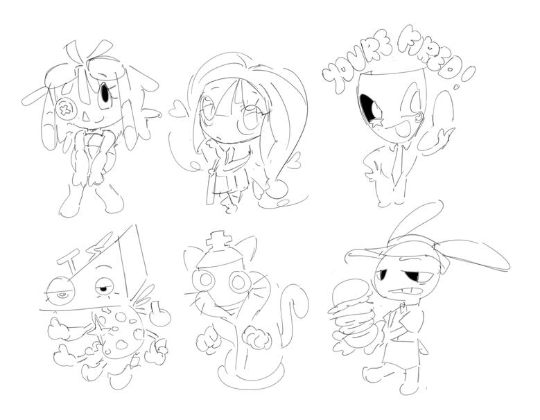 TADC Costume set sketches